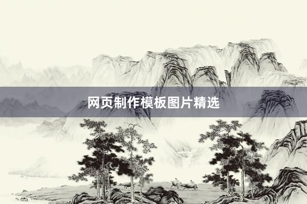 网页制作模板图片精选
